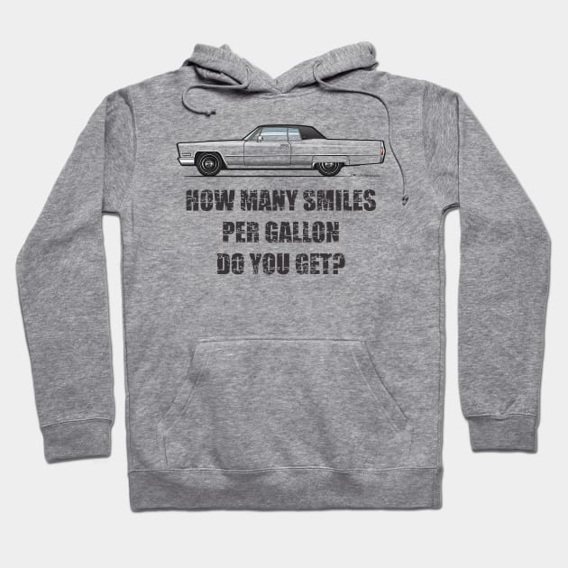 Smiles per gallon Hoodie by JRCustoms44